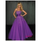Floor Length Empire Strapless Beading Rhinestone Sequins Ruffles Quinceanera Dresses/Prom Dresses Under 200 Sale  QD-4194
