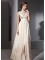  Elegant A-line V-Neck Floor-length Tank Straps Satin & Sequin Beading Inexpensive Evening Dresses/Prom Dresses  ED-4100