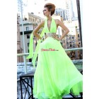 Bright Wonderful Halter Hollow-out Long Unique Chiffon Prom/Party Dress PD-50379
