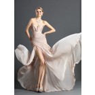 Fabulous A-Line Floor-Length Sweetheart Brush Train Evening/Homecoming/Prom Dresses ED-4012