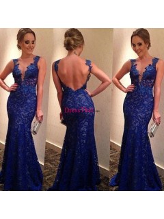 Elegant Mermaid/Trumpet Sweetheart  Backless Evening Dresses ED-70127